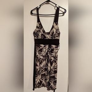 Tropical Print Dress